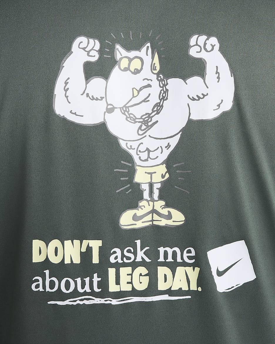 Nike leg day tee on sale